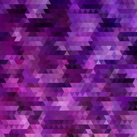 Dark Purple, Pink vector polygon abstract background. Geometric illustration in Origami style with...