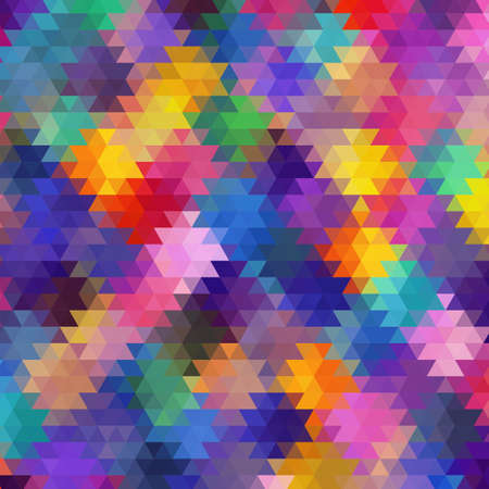 Modern stylish geometric design. Colored triangular background. Template for presentation.のイラスト素材