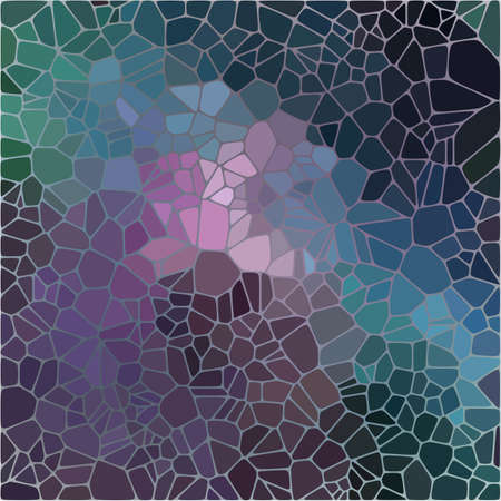 colorful pebbles, vector background. Modern illustration Polygonal styleのイラスト素材