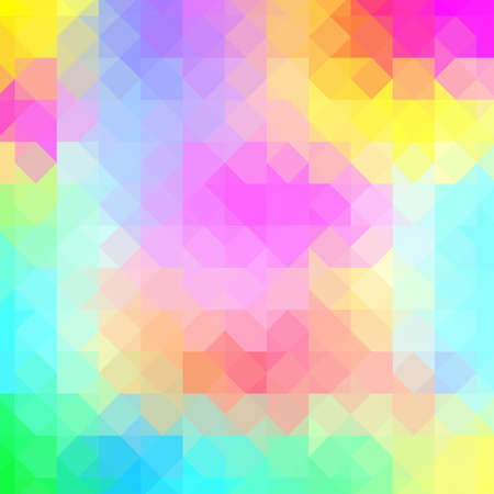 Abstract polygon geometric background Yellow and Blue. Vector illustration