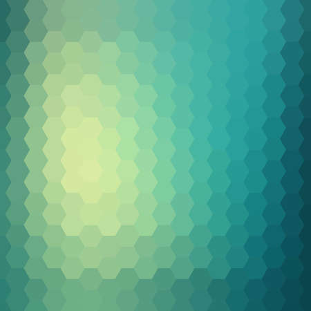 Blue Polygonal Mosaic Background, Creative Design Templates