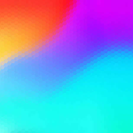 vector abstract irregular polygon background with a triangular pattern in full color rainbow spectrum colorsのイラスト素材