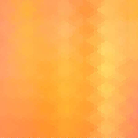 Orange triangular background. Polygonal style. Decor elementのイラスト素材