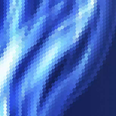 Blue Grid Mosaic Background, Creative Design Templates