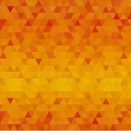 Triangle pattern. Seamless vector background.orange trianglesのイラスト素材