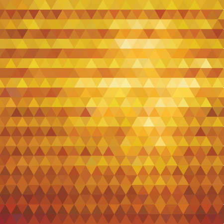 Golden vector background. Background with gold triangles. Flyer, web, banner, card, vip, certificate, gift voucher Modern business stylish designのイラスト素材