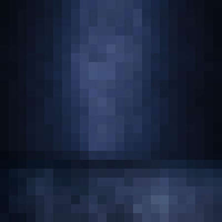 abstract vector square pixel mosaic background - black and grayのイラスト素材