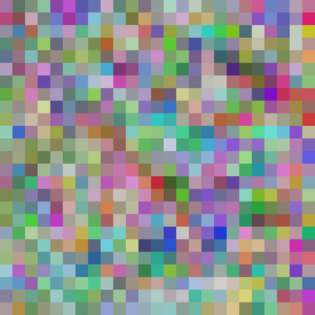 Pixel art background. Vector illustration. Abstract square pixel pattern. Mosaic background