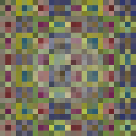 Abstract color background. Wall of colorful geometric shapes. Modern design of gradient mosaics.