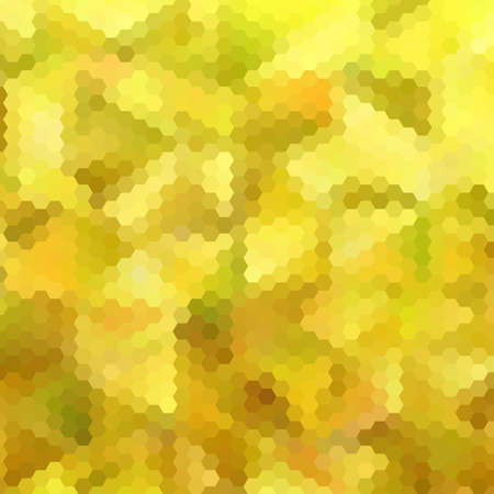 Polygonal Hex yellow Gradient for Background. Texture Background. Vector Illustration EPS10