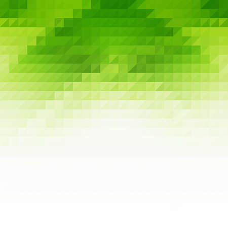 light green triangles background. abstract vector illustrationのイラスト素材