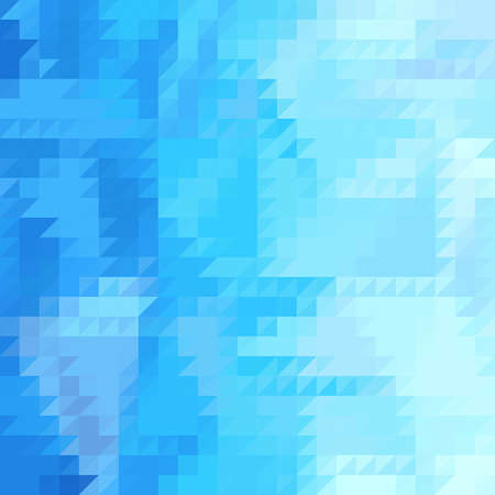 light blue abstract vector triangle backgroundのイラスト素材