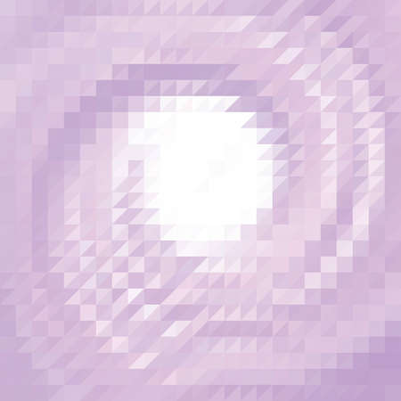 Glossy radial rippled curvy fond with space for text in glowing white center. Fluid mauve surface....
