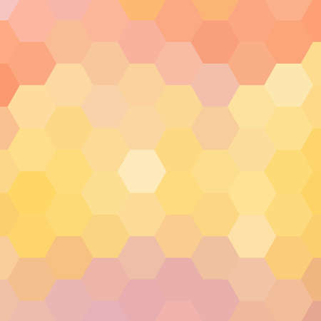 Color geometric design. hexagonal background. polygonal style