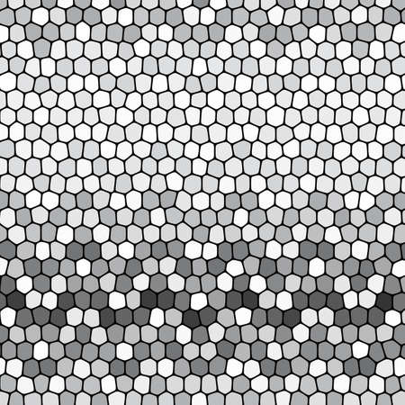 Gray abstract background consisting of geometrical shapes. pebblesのイラスト素材