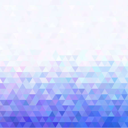 Abstract triangle blue background. vector illustrationのイラスト素材