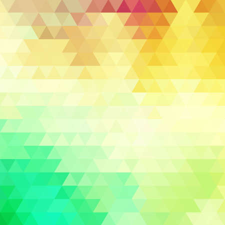 Triangular bright beautiful background. Polygonal design flyers. Vector illustration