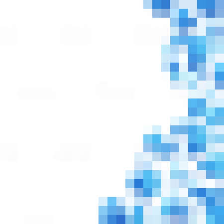 abstract blue hexagon background. colors triangles background.のイラスト素材