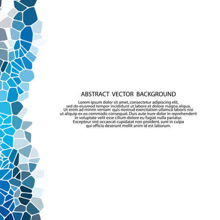abstract blue background. vector pattern for presentationのイラスト素材