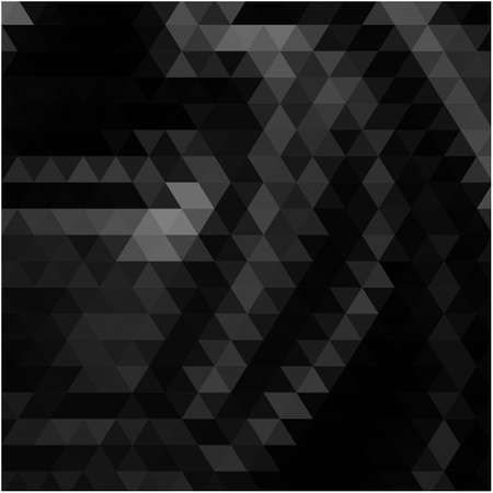 black triangle background. polygonal styleのイラスト素材