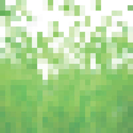 green geometric pattern, vector illustrationのイラスト素材