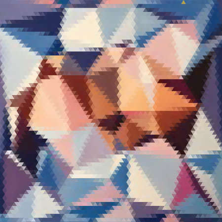 Colored triangles of different color shades. Abstract vector background.