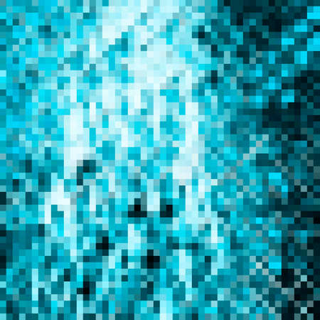 blue triangular square abstract background