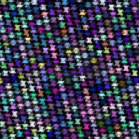 Abstract colored triangular background. vector pattern
