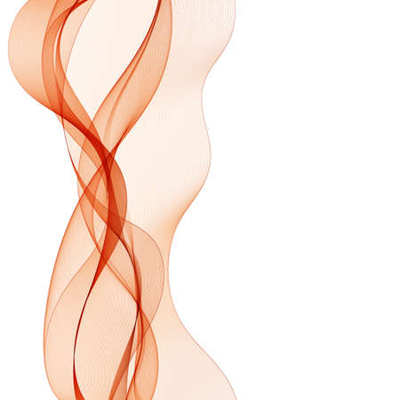 colorful abstract wave. yellow and green lines. backgroundのイラスト素材