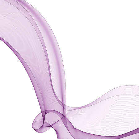 Lilac abstraction vector wave. Advertising template.のイラスト素材