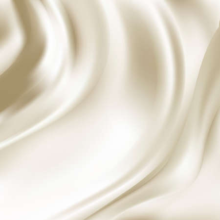 Crumpled milk tissue. Textiles, silk eps 10のイラスト素材