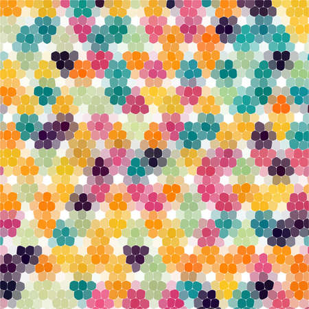 color peebles. geometric design polygonal styleのイラスト素材