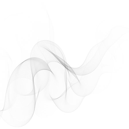 gray wave. abstract vector graphicsのイラスト素材