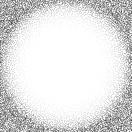 Shiny silver circles isolated on a white background Frame.のイラスト素材