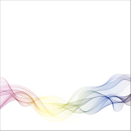 Abstract vector wave. template for advertisingのイラスト素材