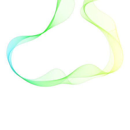 Colorful abstract wave. Layout for presentation.のイラスト素材