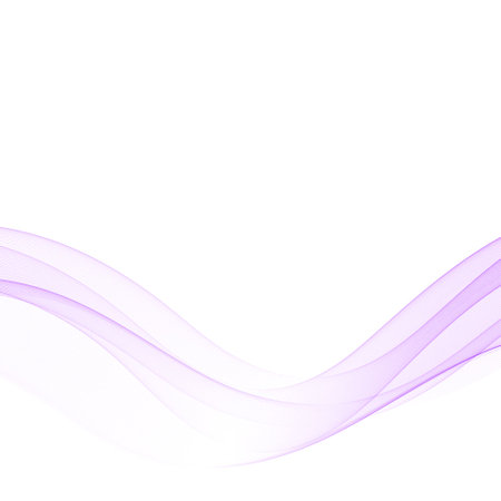Lilac abstraction vector wave. Advertising template.のイラスト素材