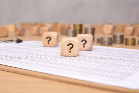 Delving into the complexities of uncertainty along with decisionmaking processes in finance and business sectorsの写真素材