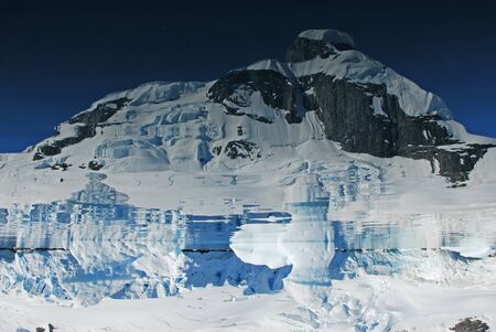 Photo from the Arctic expedition. South pole