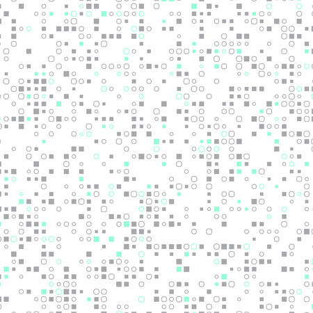 Vector illustration of abstract geometric colorful background with circle and square. Eps 10 vector designのイラスト素材