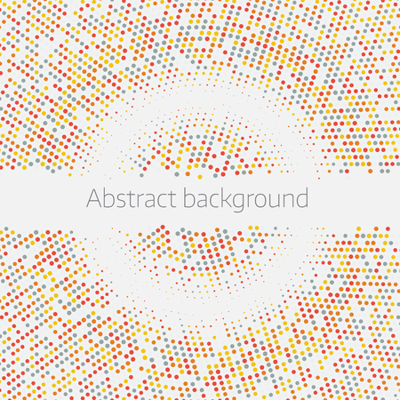 Colorful Gradient Background. Doted background. Halftone effect.  Eps10 Vector illustration.のイラスト素材