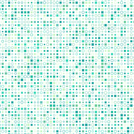 Vector illustration of abstract geometric colorful background with circle and square. Eps 10 vector designのイラスト素材