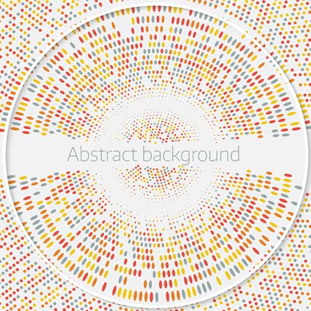 Colorful Gradient Background. Doted background. Halftone effect.  Eps10 Vector illustration. 3d effect/のイラスト素材