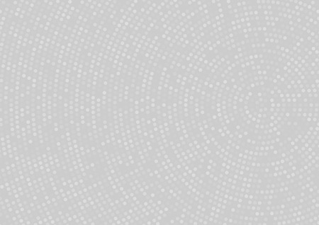 Light grey abstract doted Background with radial halftone effect.  Vector design.  eps10のイラスト素材