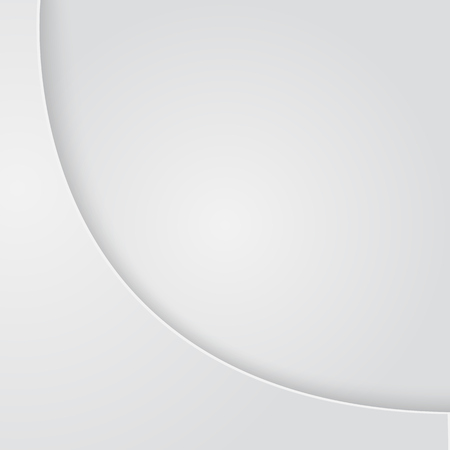 Abstract background with white paper layers. Material design style.の写真素材