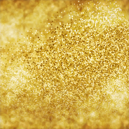 Abstract golden glitter Christmas background.のイラスト素材