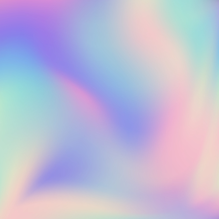 Abstract blurred Holographic gradient  background  Modern minimal design. Iridescent   backdrop for creative projectのイラスト素材
