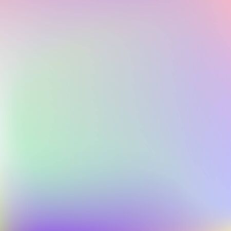 Abstract blurred Holographic gradient  background  Modern minimal design. Holographic foil vectorのイラスト素材