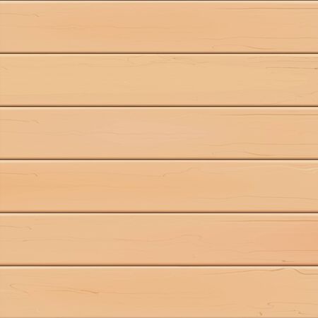 Realistic wooden background made of light wood boards.のイラスト素材