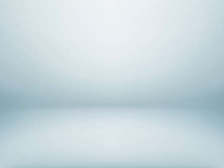 Abstract pale blue cold gradient background. Empty photo studio roomのイラスト素材